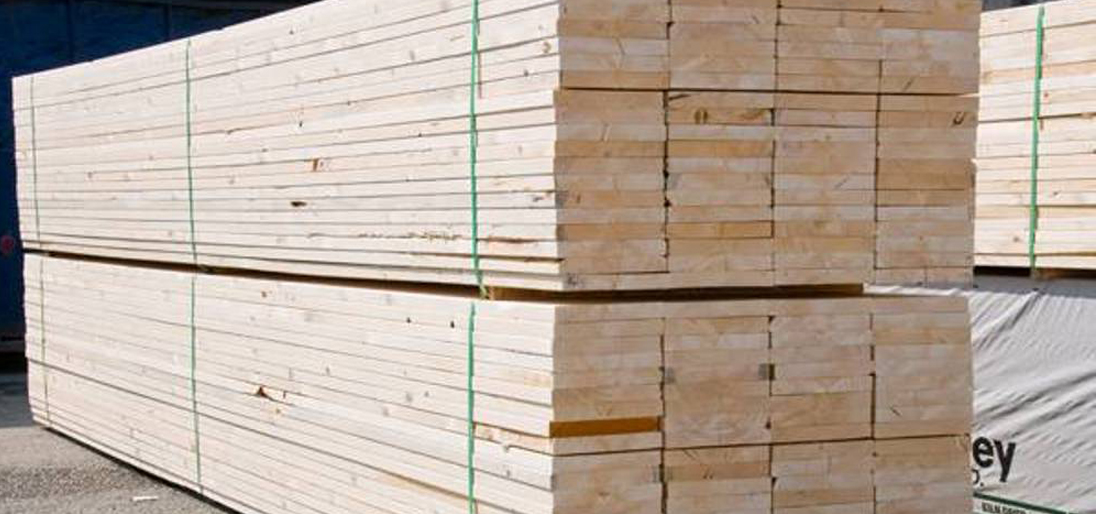 KD Spruce lumber